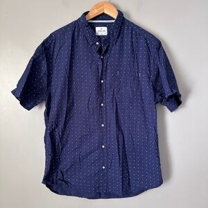 Level ten print short sleeve button down shirt